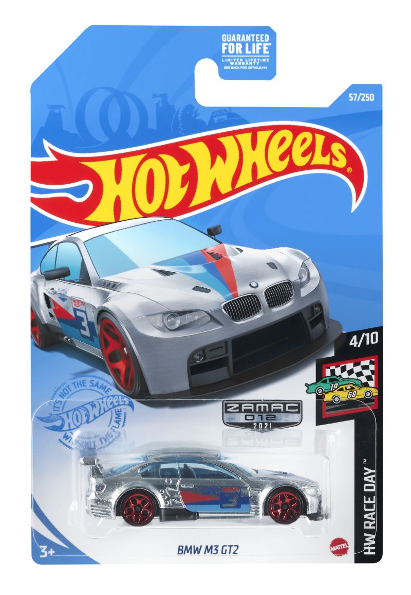 Hot Wheels BMW M3 GT2 (3rd Color - Zamac) 2021 (GTD25)