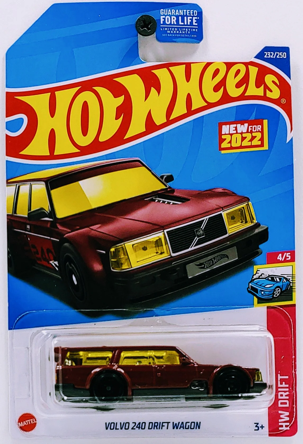Hot Wheels Volvo 240 Drift Wagon 2022 (HCT20)