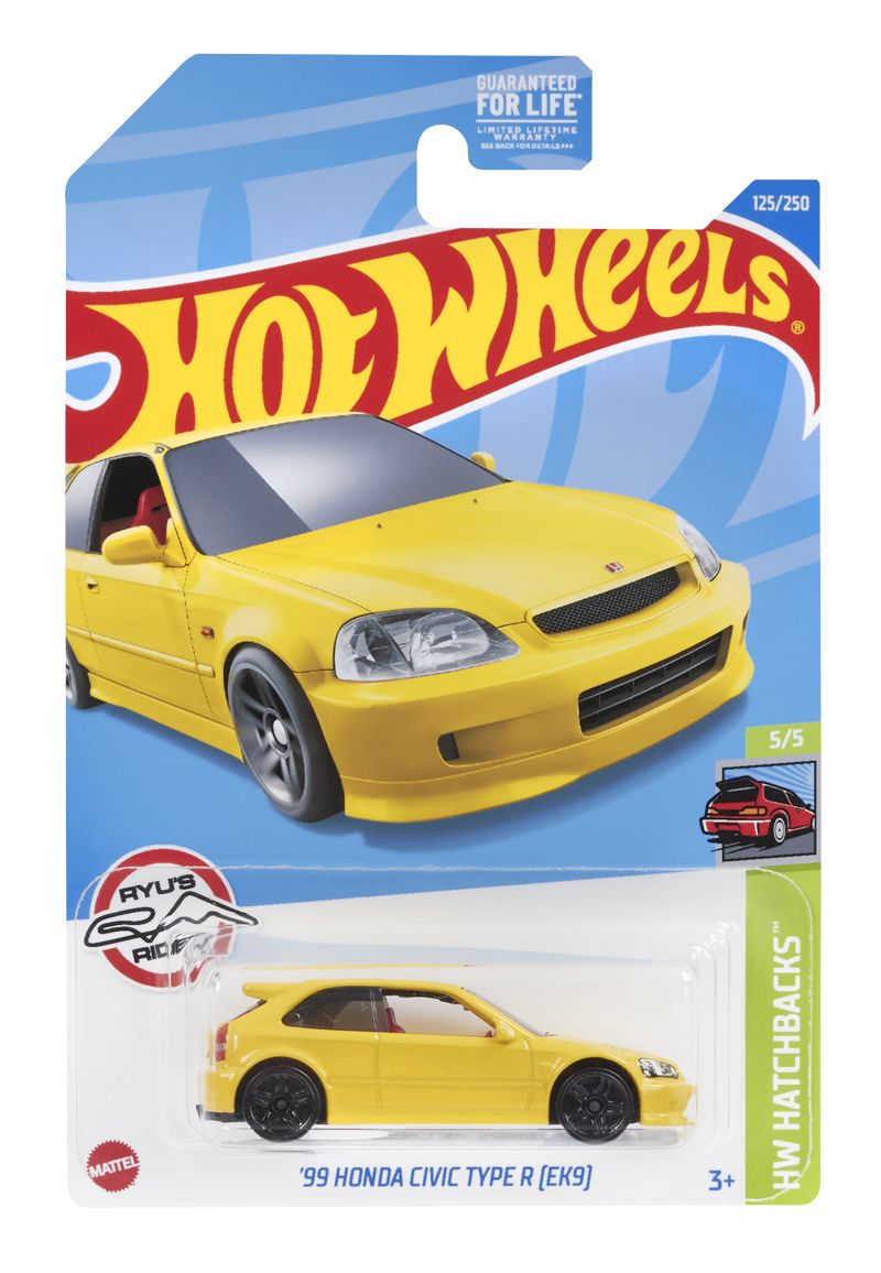 Hot Wheels '99 Honda Civic Type R (EK9) 2022 (HCT98)