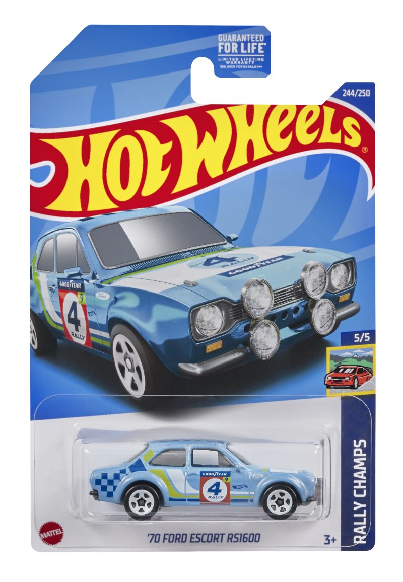 Hot Wheels '70 Ford Escort RS1600 2022 (HCV30)