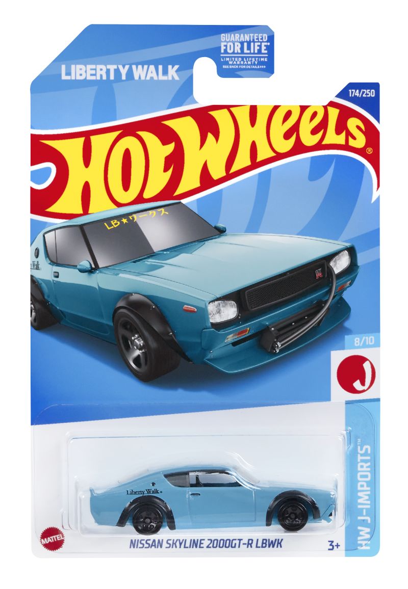 Hot Wheels Nissan Skyline 2000GT-R LBWK 2022 (HCW32)