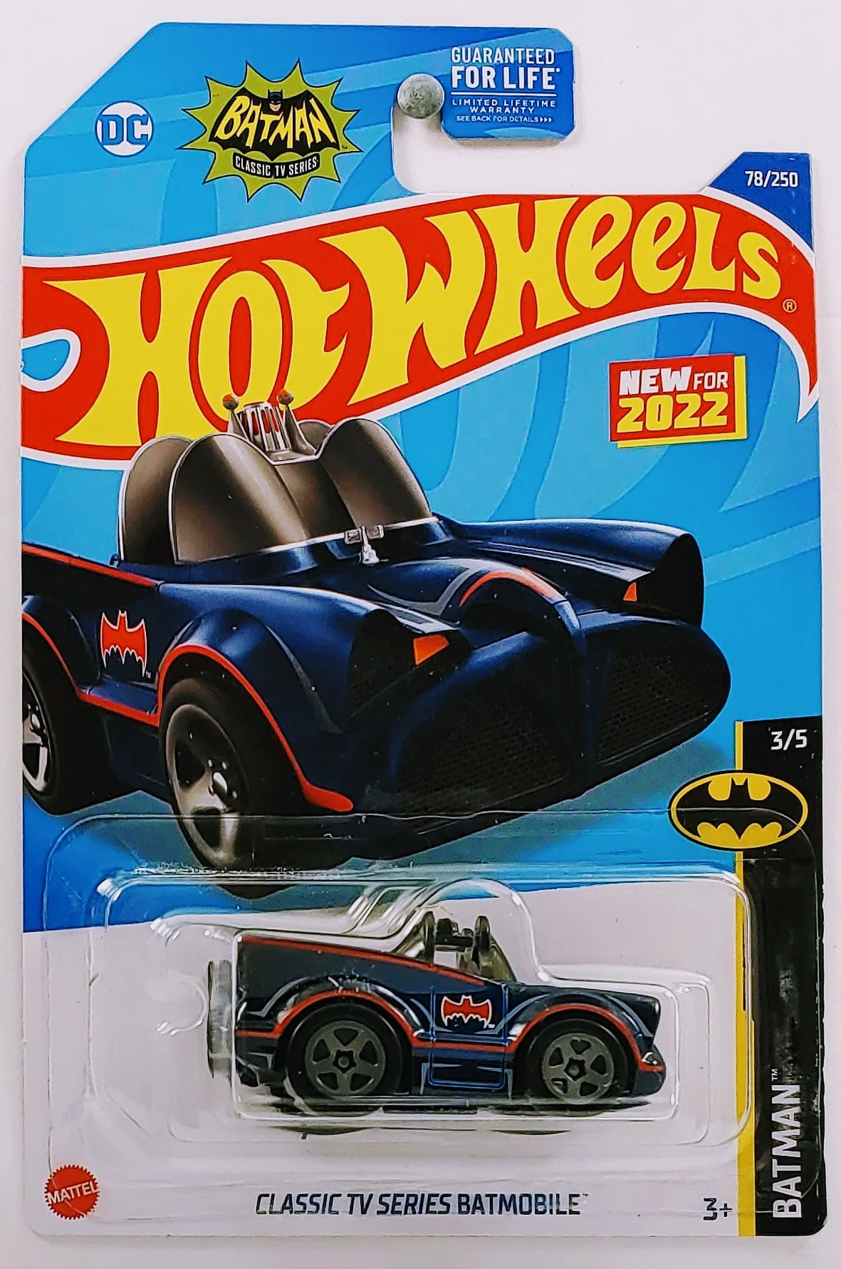 Hot Wheels Classic TV Series Batmobile 2022 (HCW60)