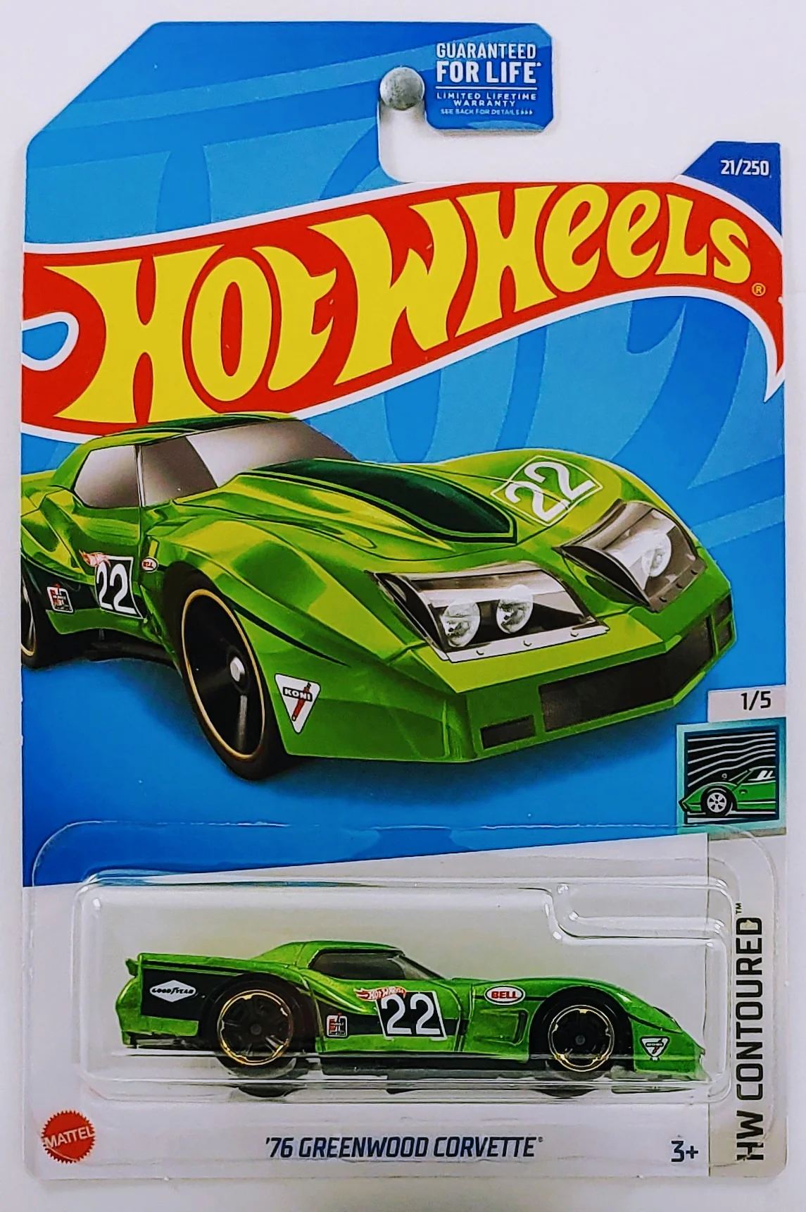 Hot Wheels '76 Greenwood Corvette 2022 (HCW80)