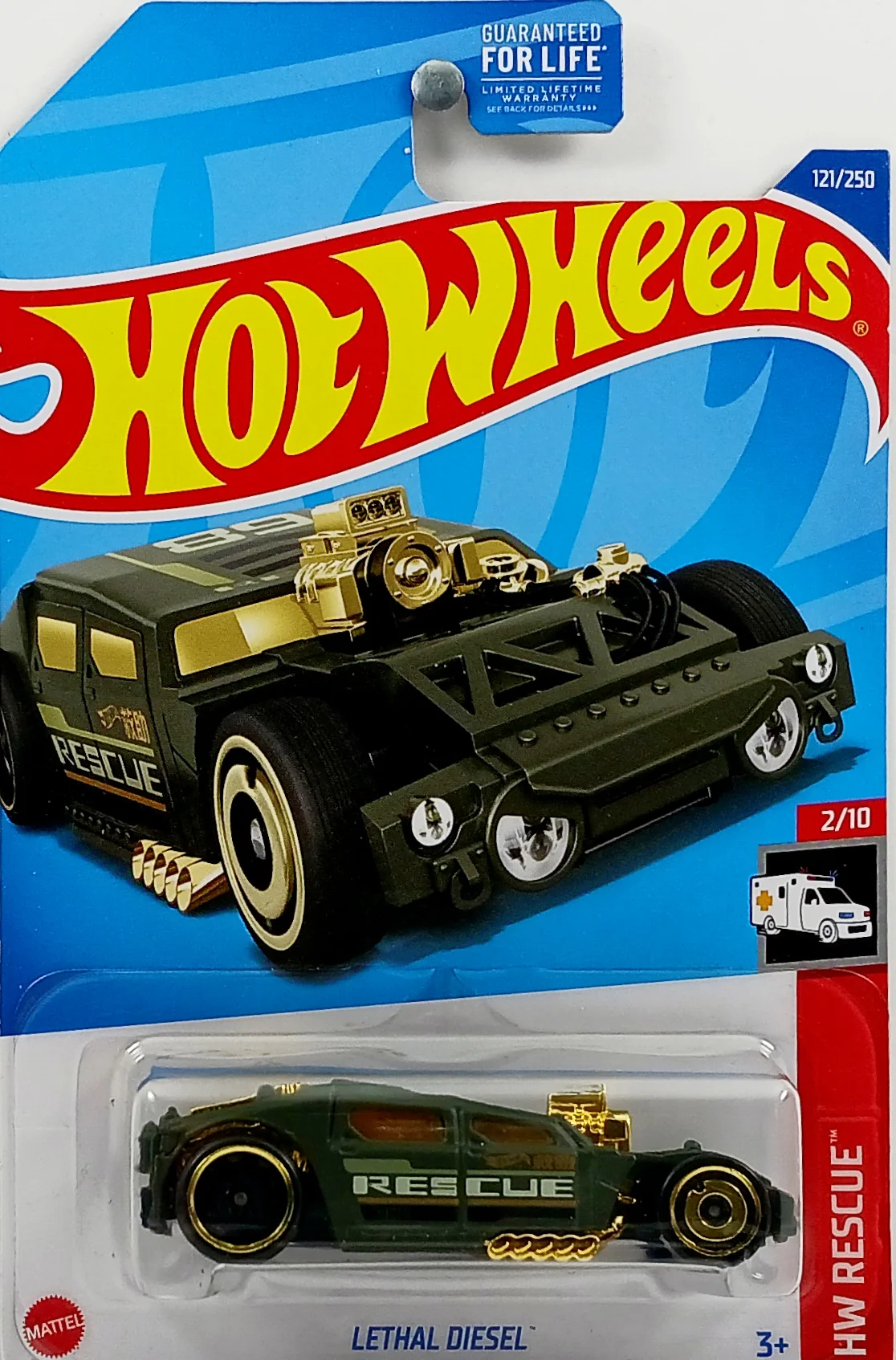 Hot Wheels Lethal Diesel 2022 (HCX17)