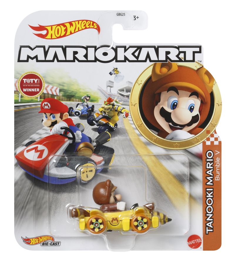 Hot Wheels TANOOKI MARIO BUMBLE V 2022 (HDB31)