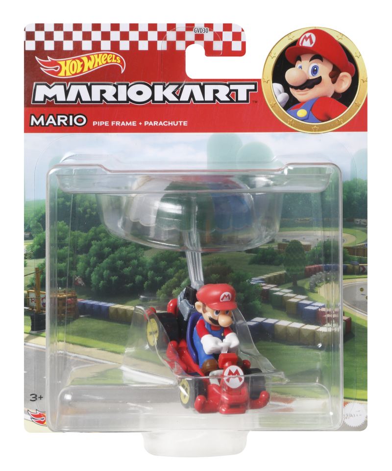 Hot Wheels MARIO PIPE FRAME + PARACHUTE 2022 (HDB40)