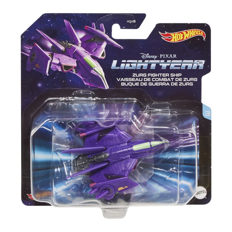 Hot Wheels Zurg Fighter Ship 2022 (HGW04)