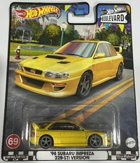 Hot Wheels ’98 SUBARU IMPREZA 22B-STI VERSION 2023 (HKF16)