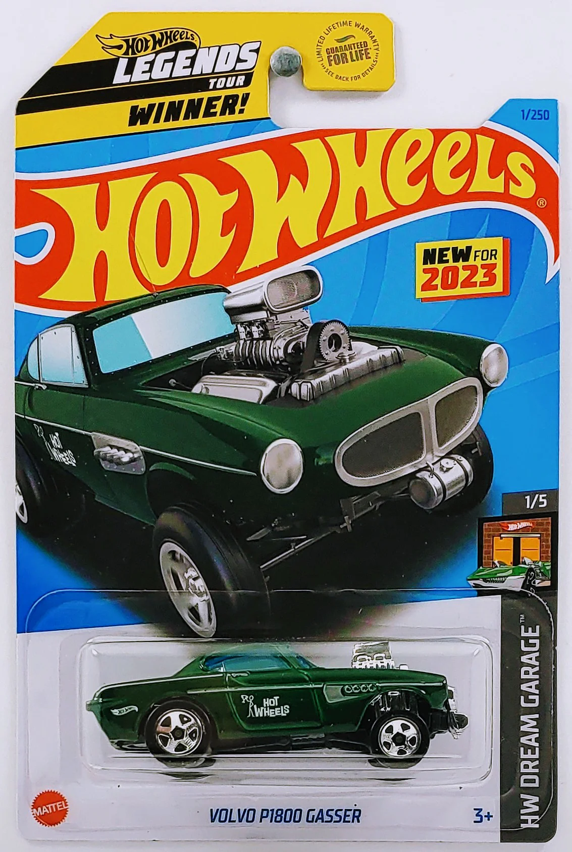 Hot Wheels Volvo P1800 Gasser 2023 (HKG27)