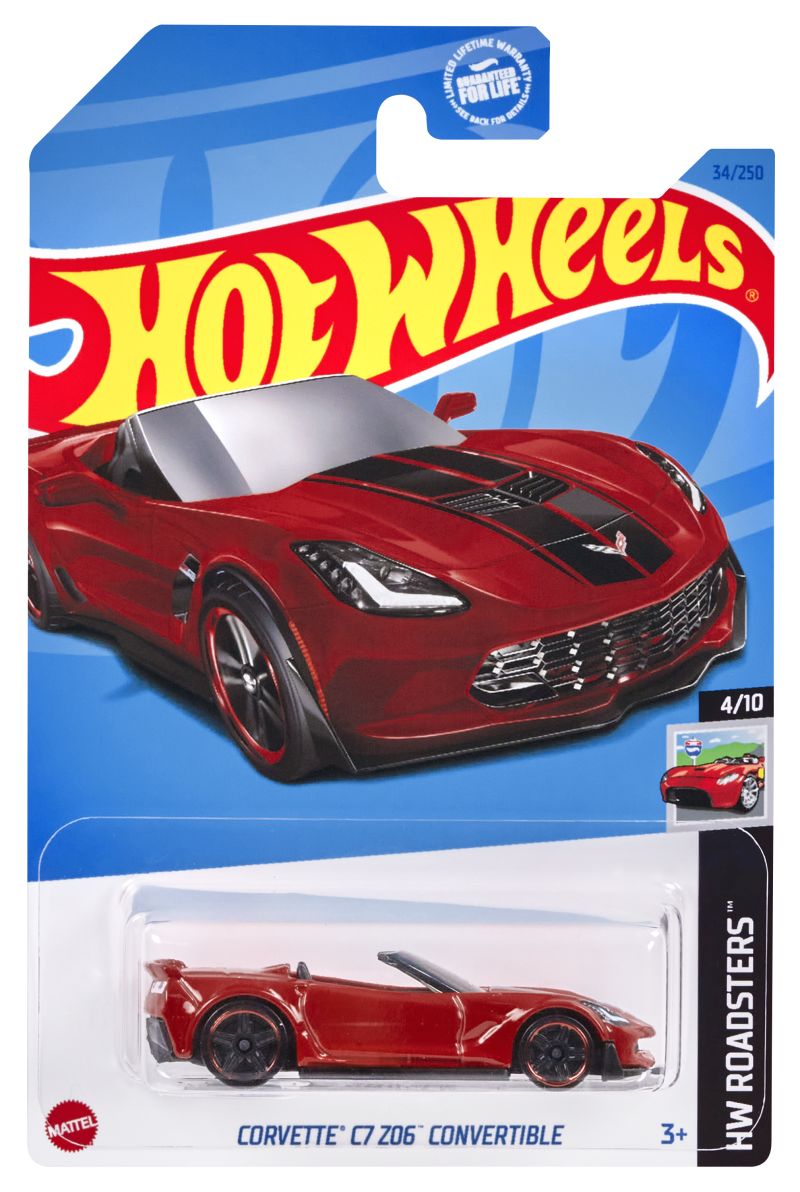 Hot Wheels Corvette C7 Z06 Convertible 2023 (HKH41)
