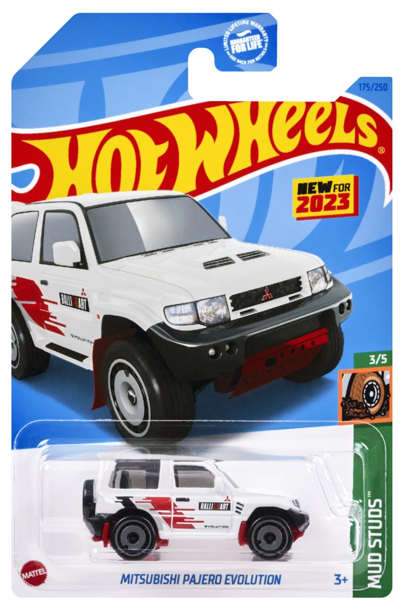 Hot Wheels Mitsubishi Pajero Evolution 2023 (HKK36)