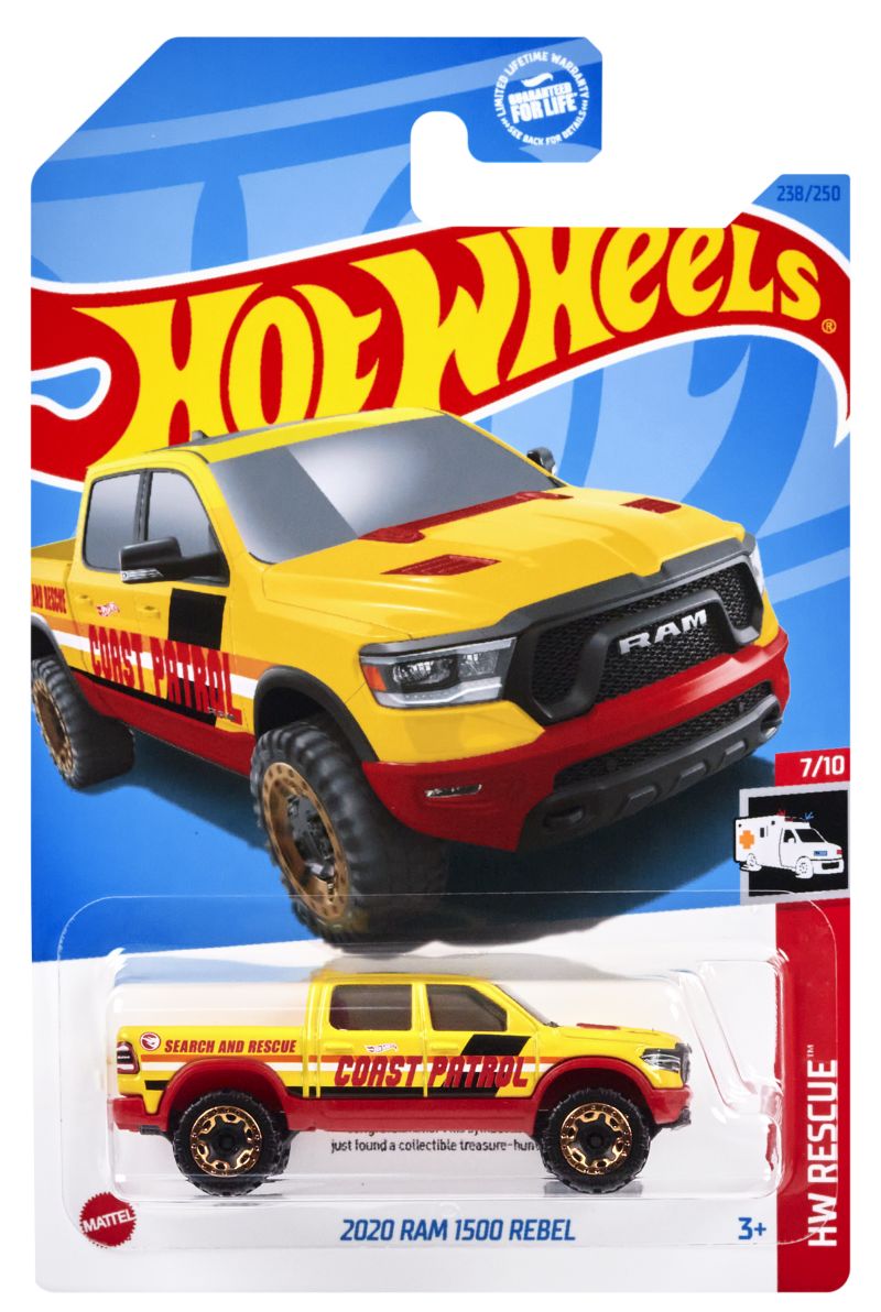 Hot Wheels 2020 Ram 1500 Rebel 2023 (HKL04)