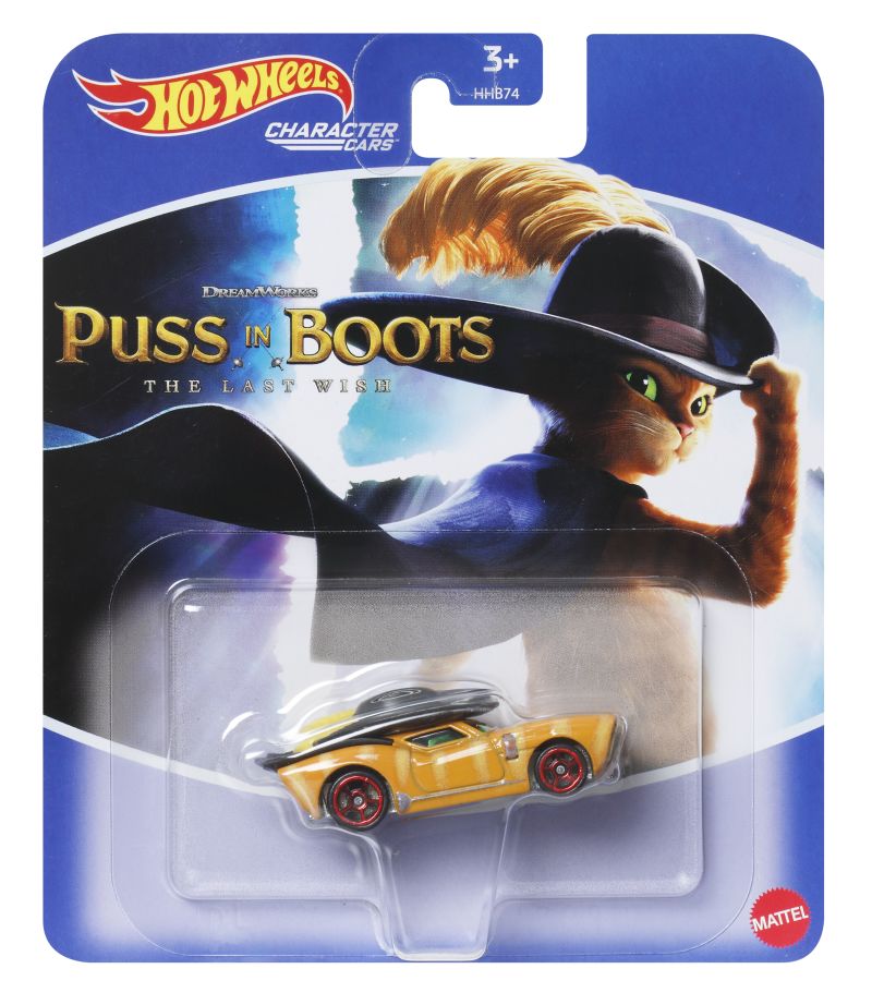 Hot Wheels Puss in Boots 2023 (HYM00)