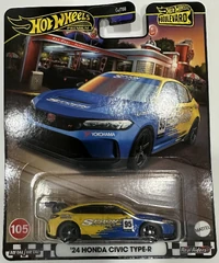 Hot Wheels 24 HONDA CIVIC TYPE-R 2024 (HRT61)