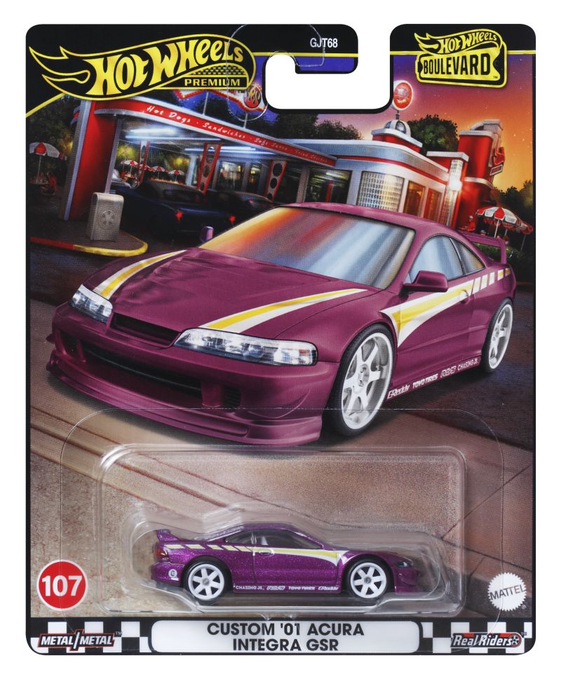 Hot Wheels Custom '01 Acura Integra GSR 2024 (HRT77)