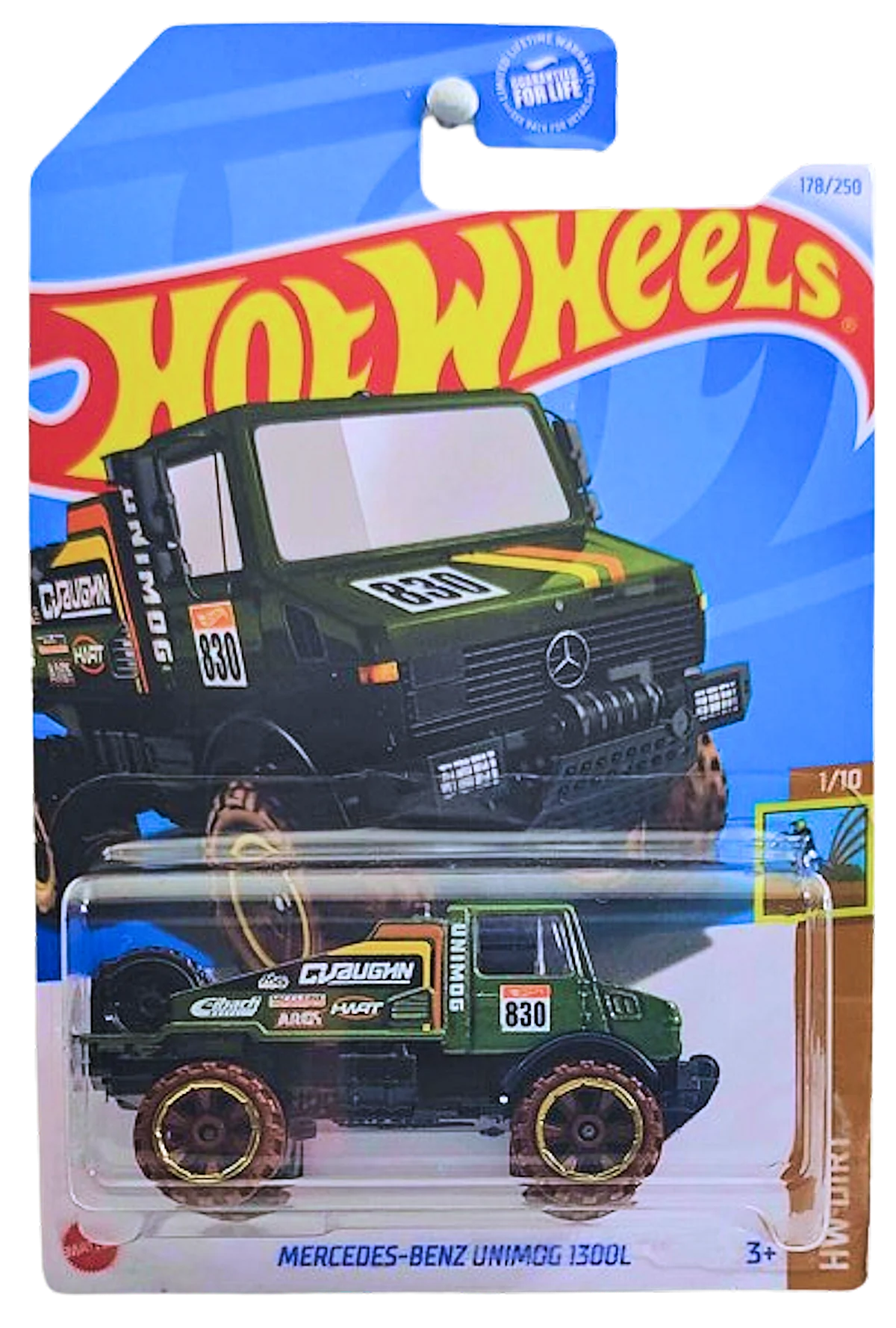 Hot Wheels Mercedes-Benz Unimog 1300L 2024 (HTB24)