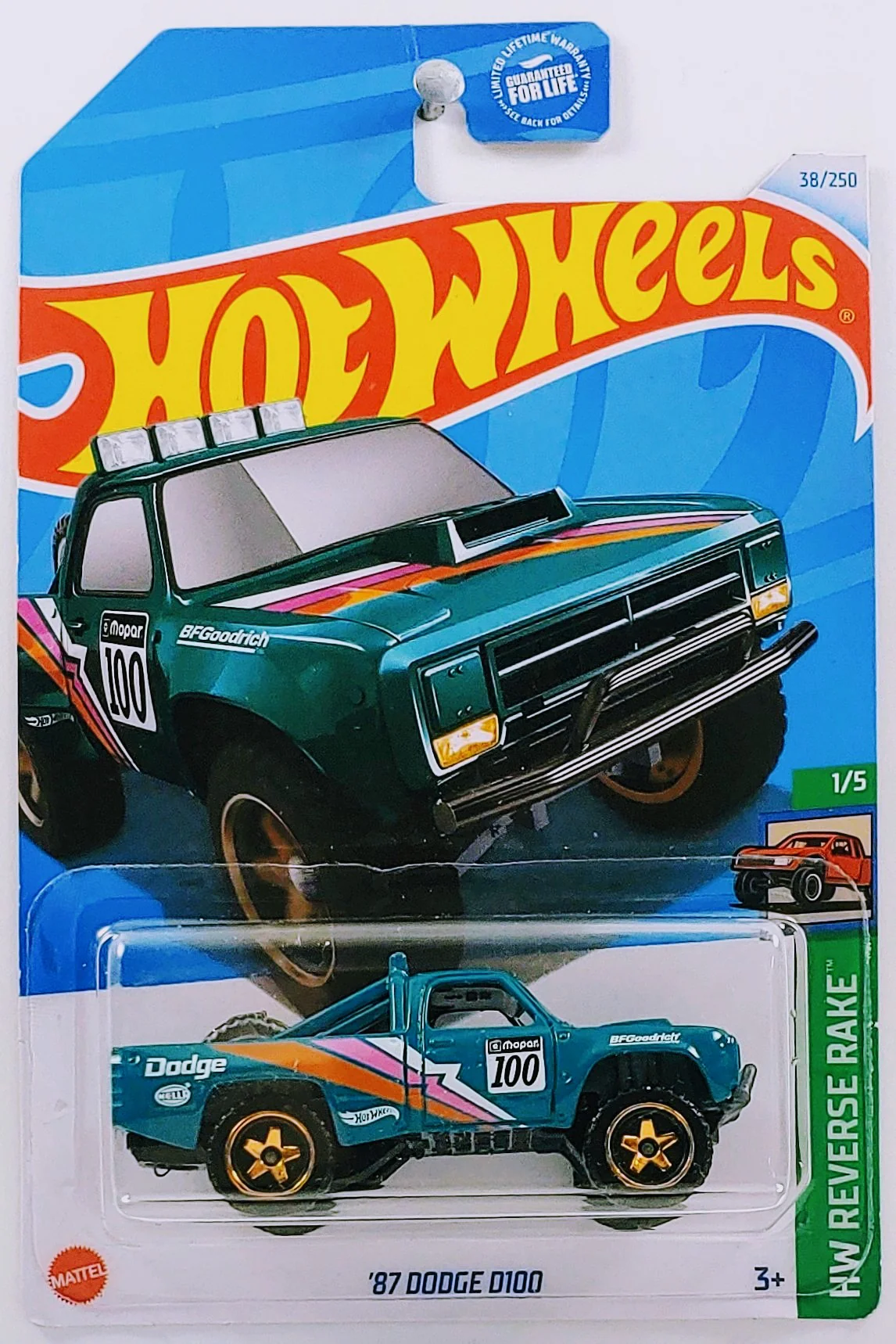 Hot Wheels '87 Dodge D100 2024 (HTB89)