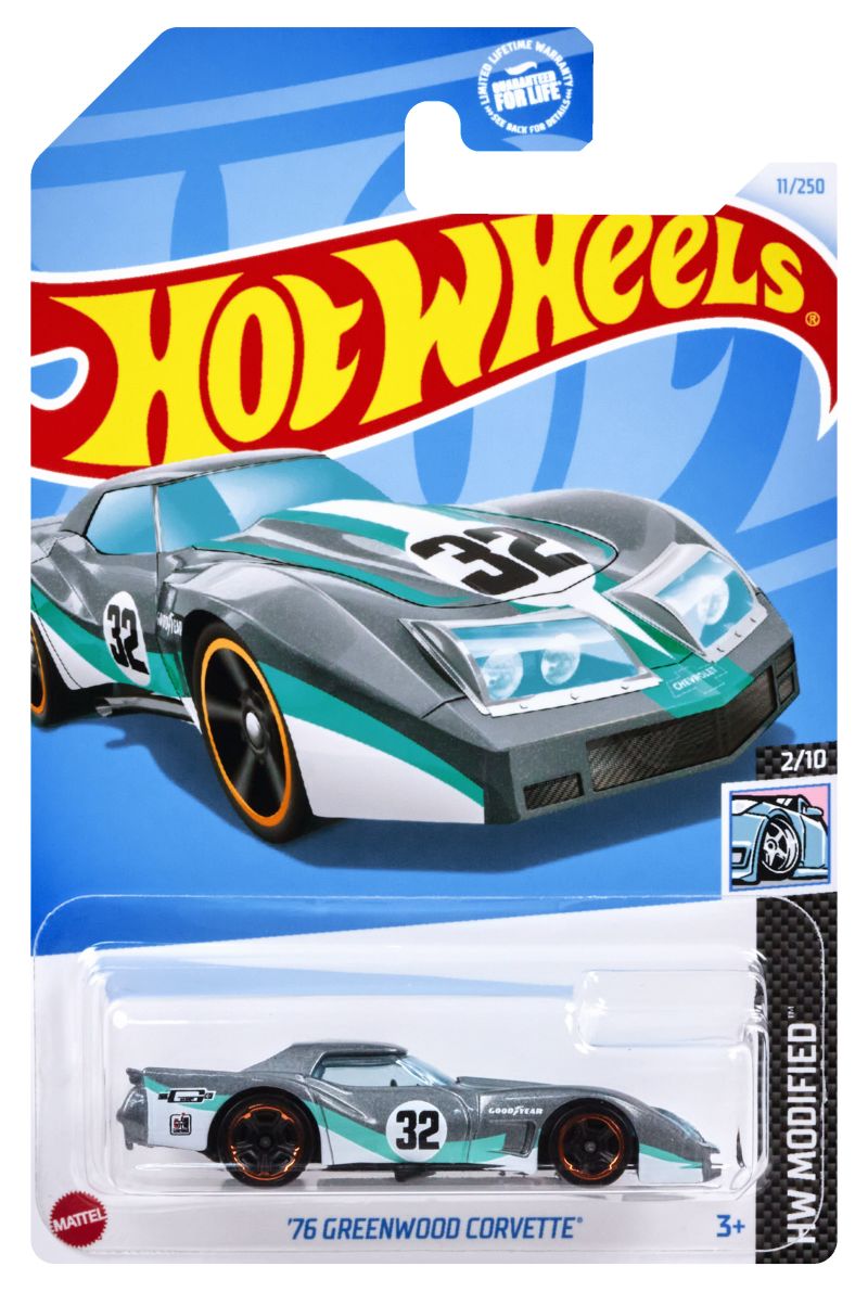 Hot Wheels '76 Greenwood Corvette 2024 (HTD67)