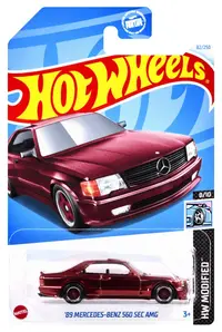 Hot Wheels '89 Mercedes-Benz 560 SEC AMG 2024