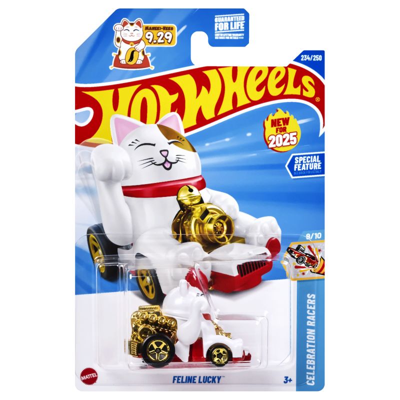 Hot Wheels FELINE LUCKY 2025 (HYW52)