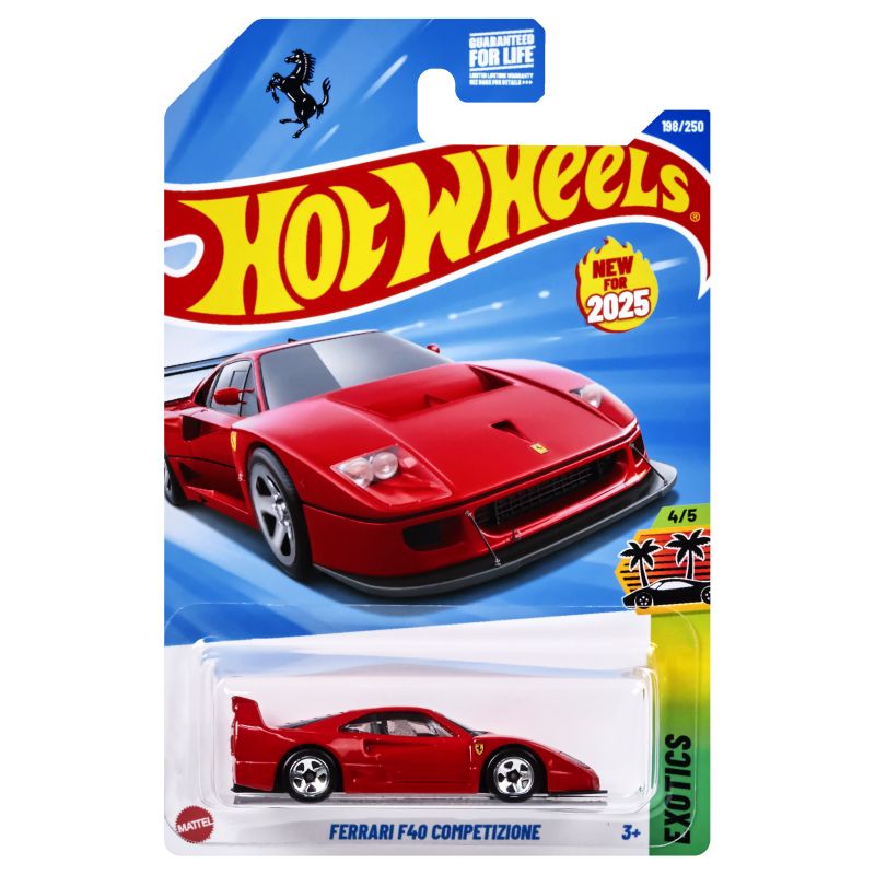 Hot Wheels FERRARI F40 COMPETIZIONE 2025 (HYW59)