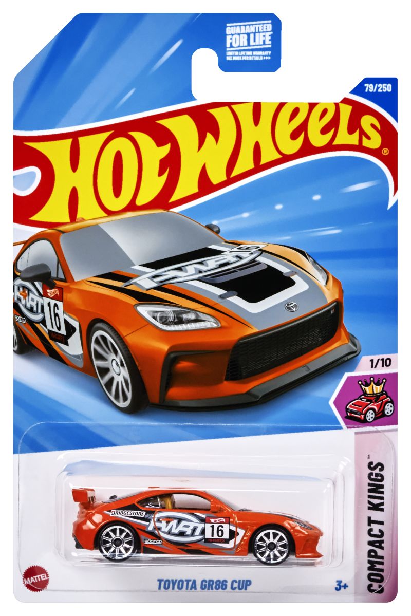 Hot Wheels TOYOTA GR86 CUP 2025 (HYX23)