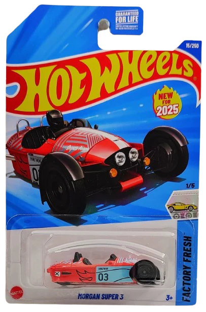 Hot Wheels MORGAN SUPER 3 2025 (HYX48)