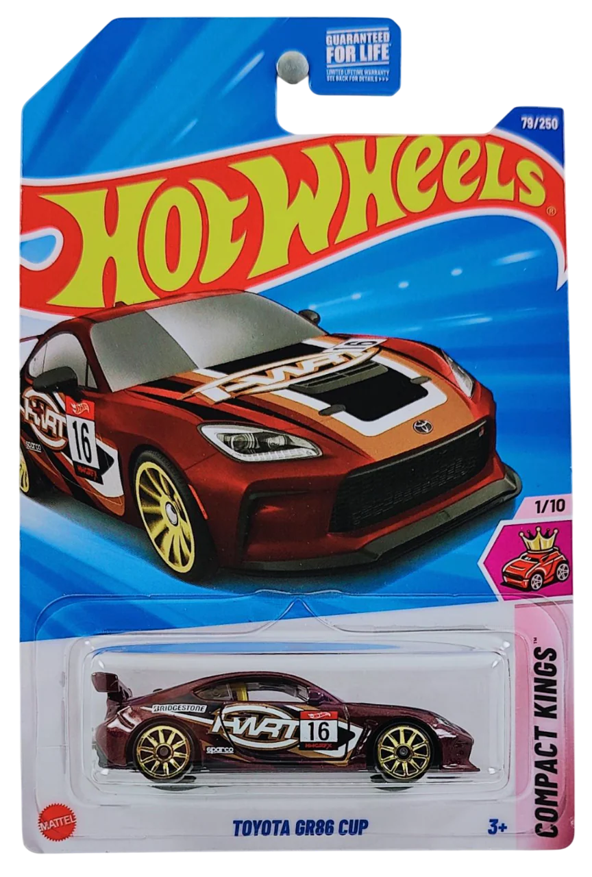 Hot Wheels TOYOTA GR86 CUP 2025 (HYX74)