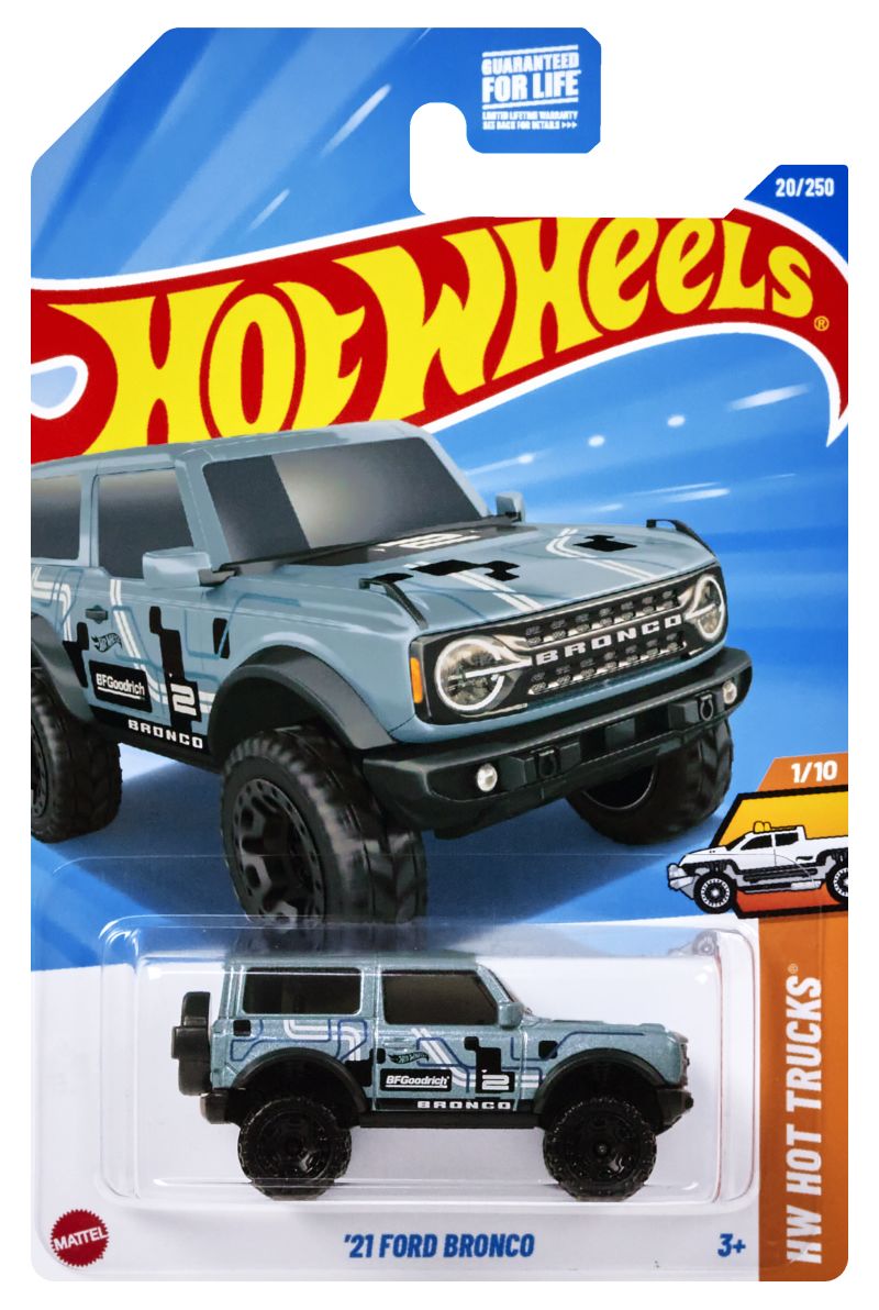 Hot Wheels ’21 FORD BRONCO 2025 (HYY32)