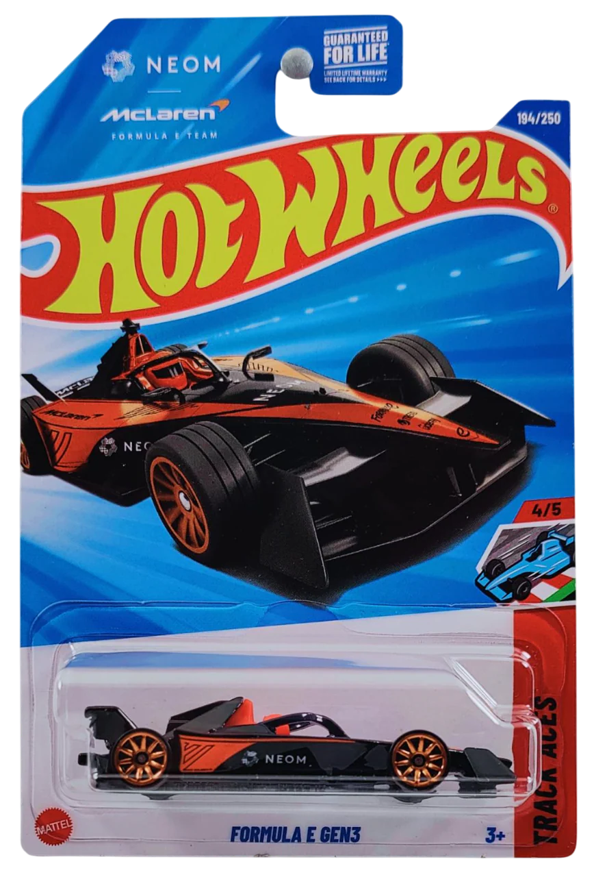 Hot Wheels FORMULA E GEN3 2025 (HYY56)