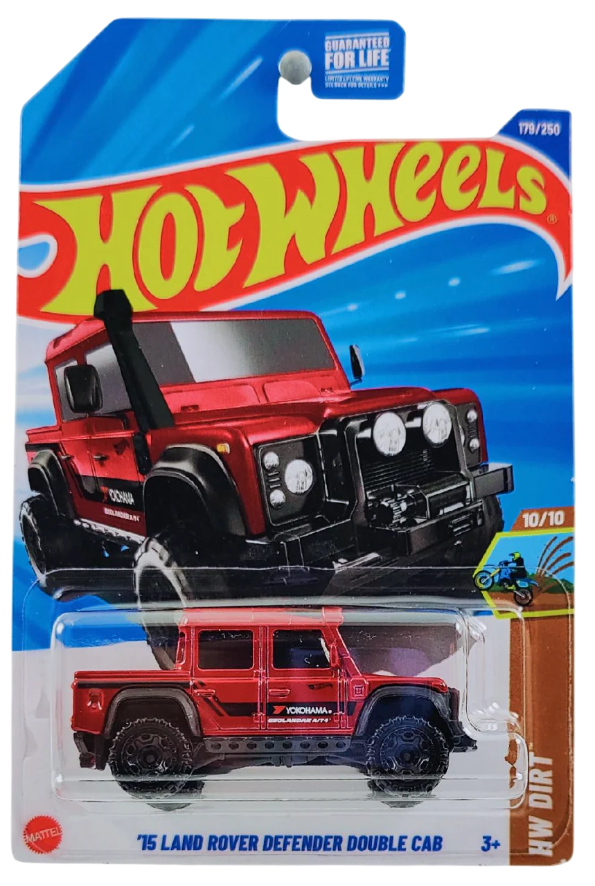 Hot Wheels ’15 LAND ROVER DEFENDER DOUBLE CAB 2025 (JBB06)