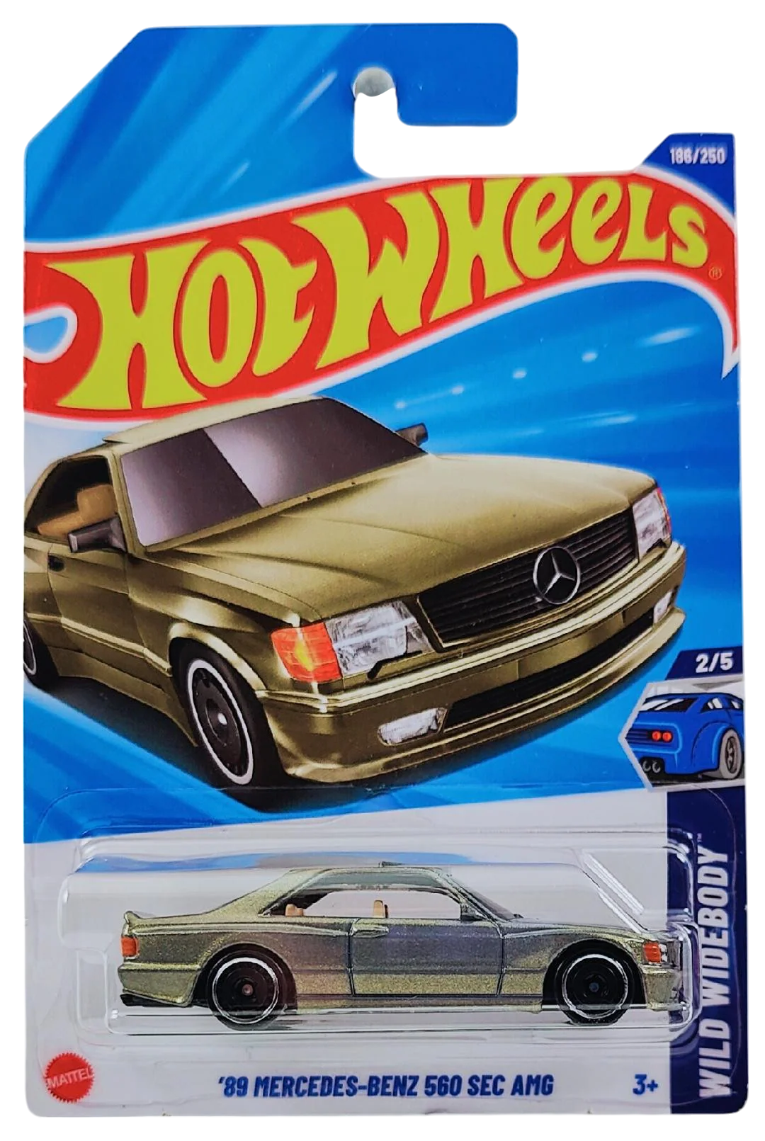 Hot Wheels ’89 MERCEDES-BENZ 560 SEC AMG 2025 (JBB11)
