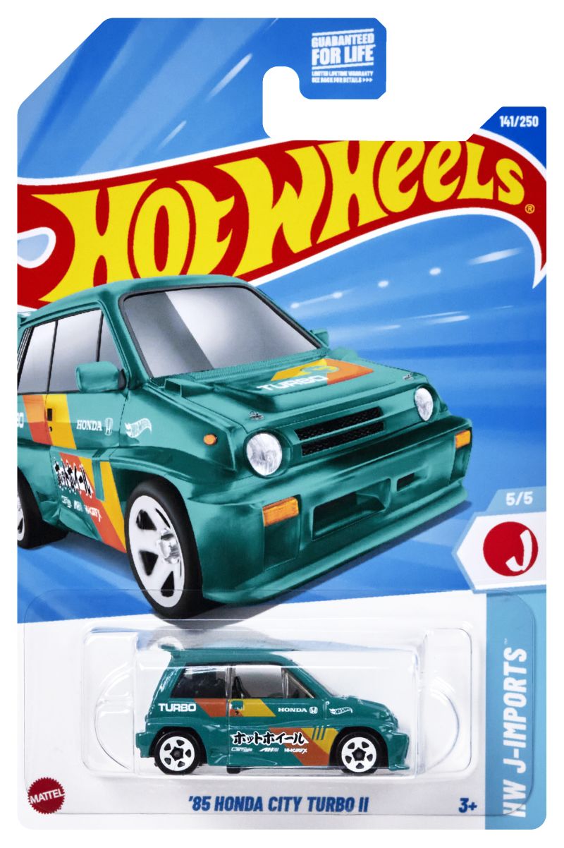 Hot Wheels ’85 HONDA CITY TURBO II 2025 (JBC25)