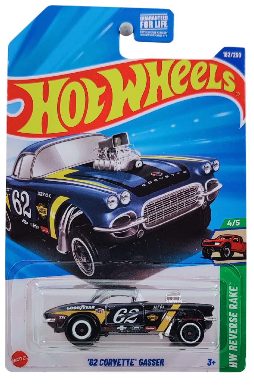 Hot Wheels ’62 CORVETTE® GASSER 2025 (JBC43)
