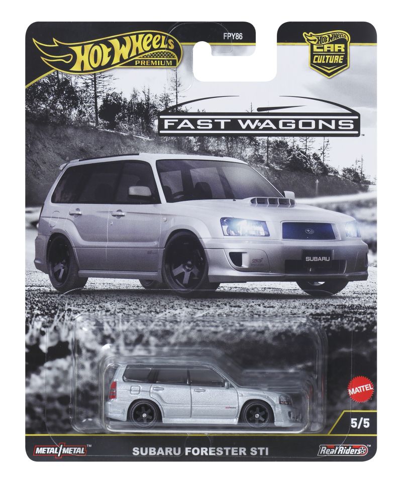 Hot Wheels SUBARU FORESTER STI 2025 (JBK87)
