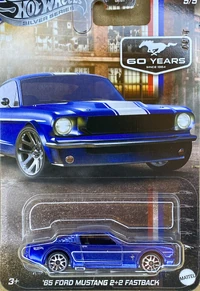 Hot Wheels ’65 FORD MUSTANG 2+2 FASTBACK 2025 (JBY54)
