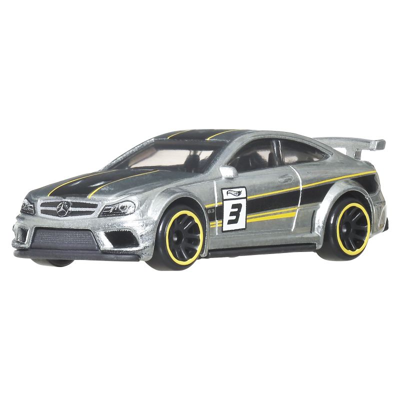Hot Wheels 2012 MERCEDES-BENZ C 63 AMG COUPE BLACK SERIES 2025 (JBY80)