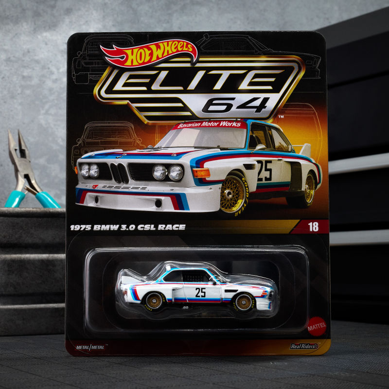 Hot Wheels 1975 BMW 3.0 CSL RACE 2025 (JCP42)