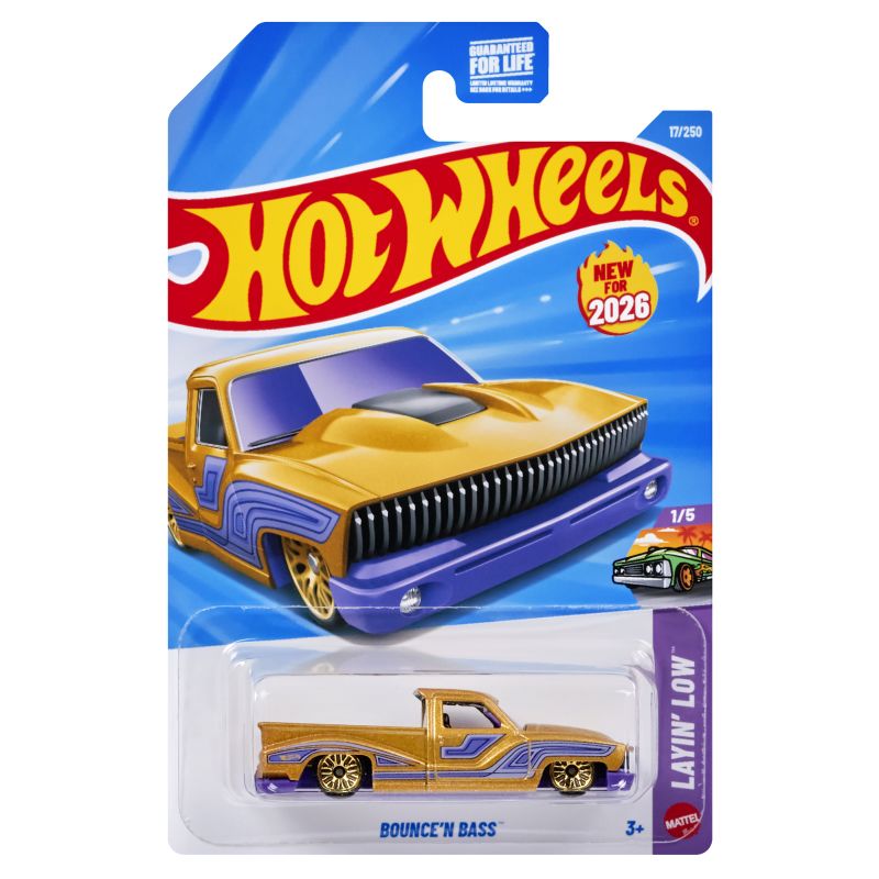 Hot Wheels BOUNCE'N BASS 2026 (JJH32)