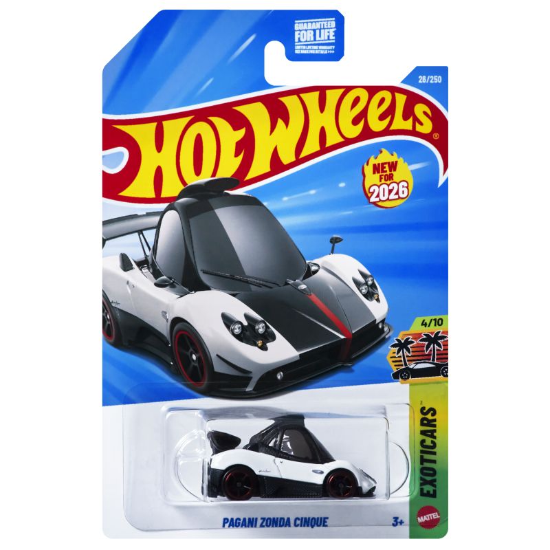 Hot Wheels PAGANI ZONDA CINQUE 2026 (JJH34)