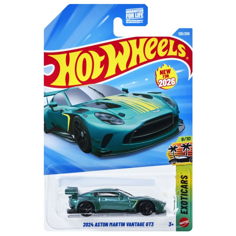 Hot Wheels 2024 ASTON MARTIN VANTAGE GT3 2026 (JJH55)