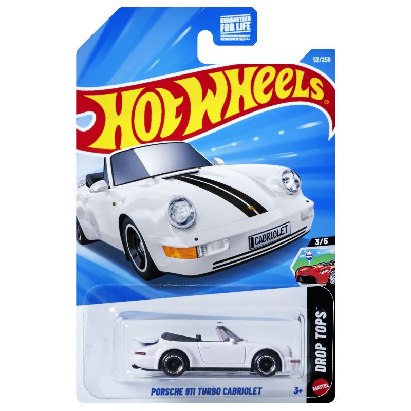 Hot Wheels PORSCHE 911 TURBO CABRIOLET 2026 (JJJ22)