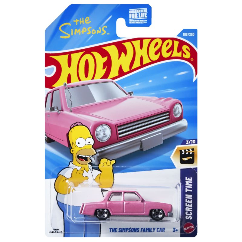 Hot Wheels THE SIMPSONS FAMILY CAR 2026 (JJJ68)