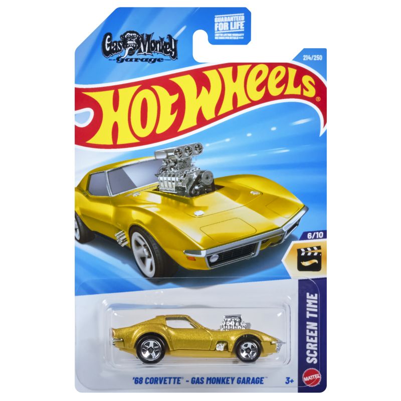 Hot Wheels '68 CORVETTE - GAS MONKEY GARAGE 2026 (JJK47)