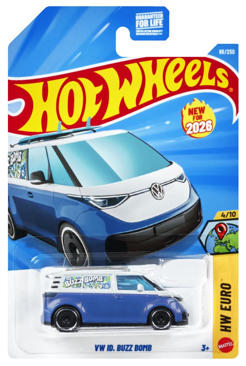 Hot Wheels VW ID. BUZZ BOMB 2026 (JJL95)
