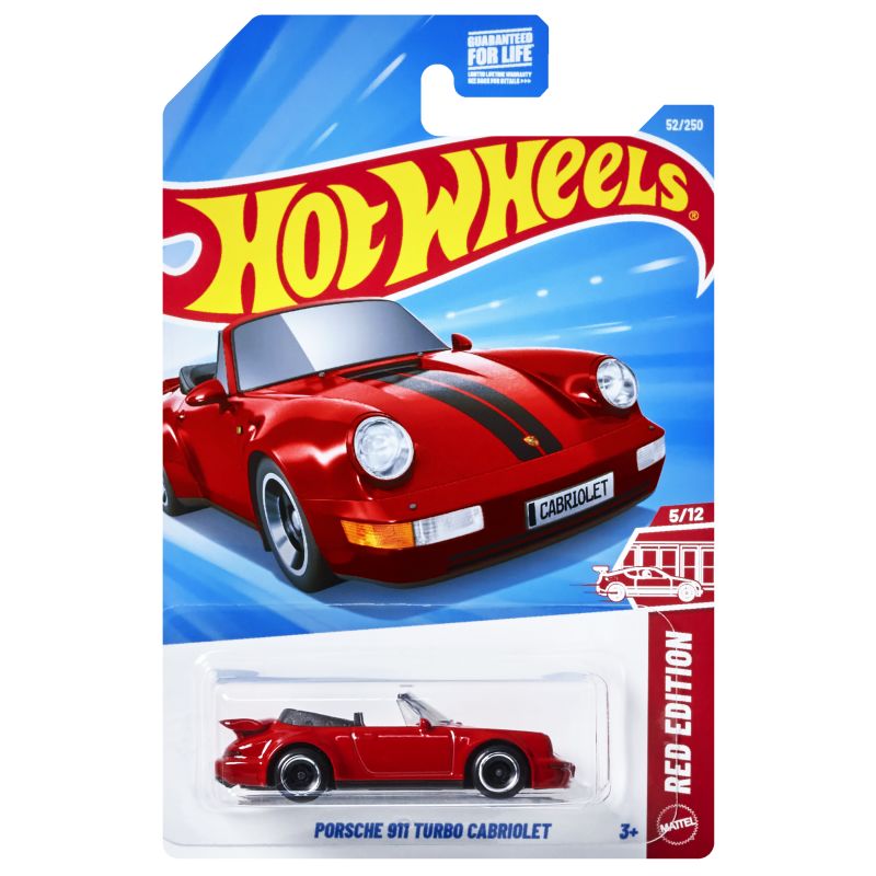 Hot Wheels PORSCHE 911 TURBO CABRIOLET 2026 (JJM67)
