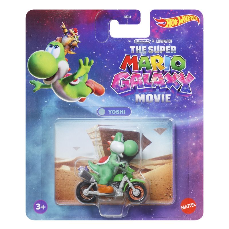 Hot Wheels YOSHI X GREEN MOTOCROSS BIKE 2026 (JMG34)